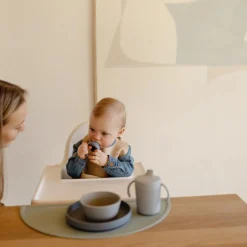 Mushie Classic Silicone Suction Plate New