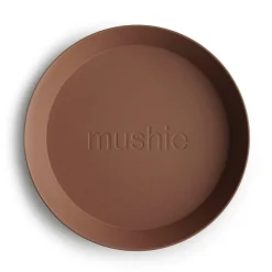 Mushie Dinnerware Round Plate 2pc Sale