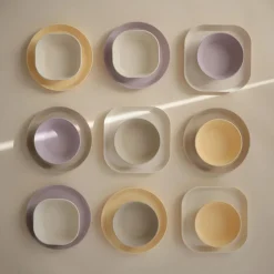 Mushie Dinnerware Round Plate 2pc Sale