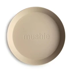 Mushie Dinnerware Round Plate 2pc Sale
