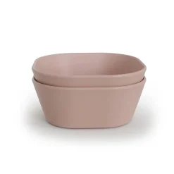 Mushie Dinnerware Square Bowl 2pc Clearance