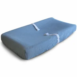 Mushie Extra Soft Muslin Changing Pad Cover - Clearance New