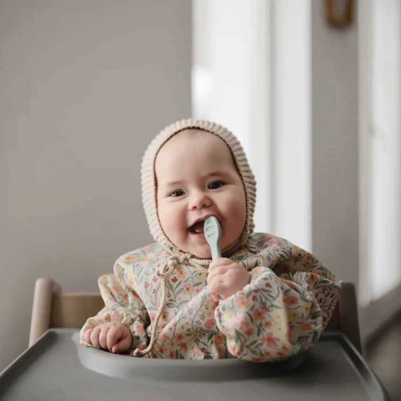 Mushie First Feeding Baby Spoons 2pk Fashion