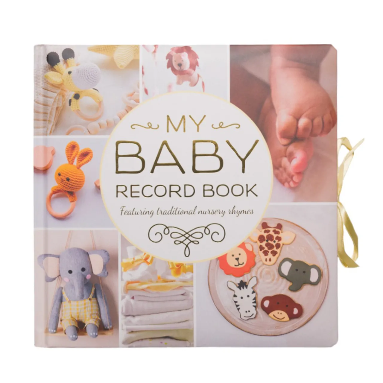 Books My Baby Record Book YELLOW with Nursery Rhymes Hot