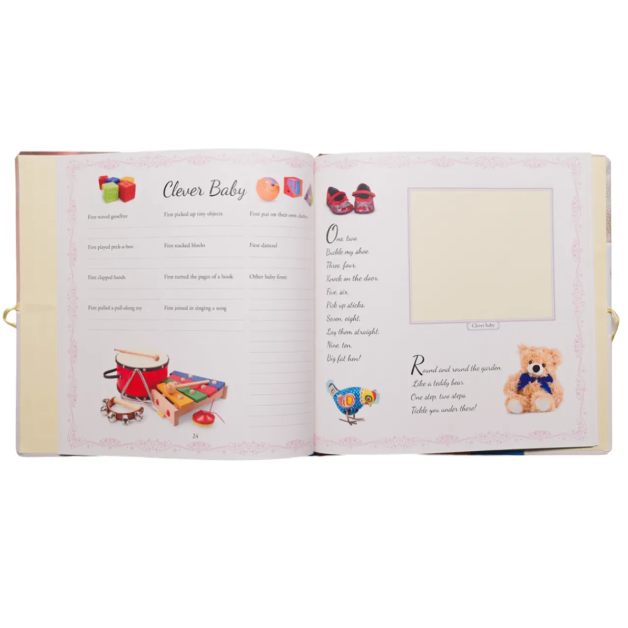 Books My Baby Record Book YELLOW with Nursery Rhymes Hot