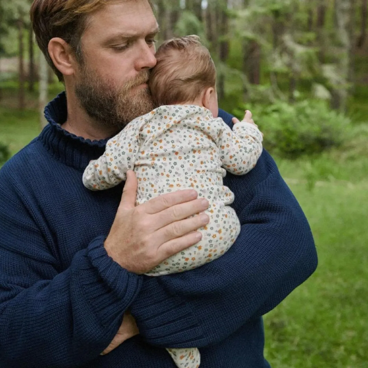 Nature Baby Long Sleeve Cotton Kimono Bodysuit Clearance