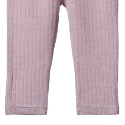 Nature Baby Long Sleeve Merino Pointelle Pyjamas 2pc Lilac Discount