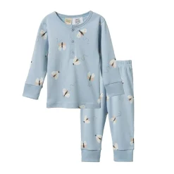 Nature Baby Long Sleeve Rib Pyjamas Outlet