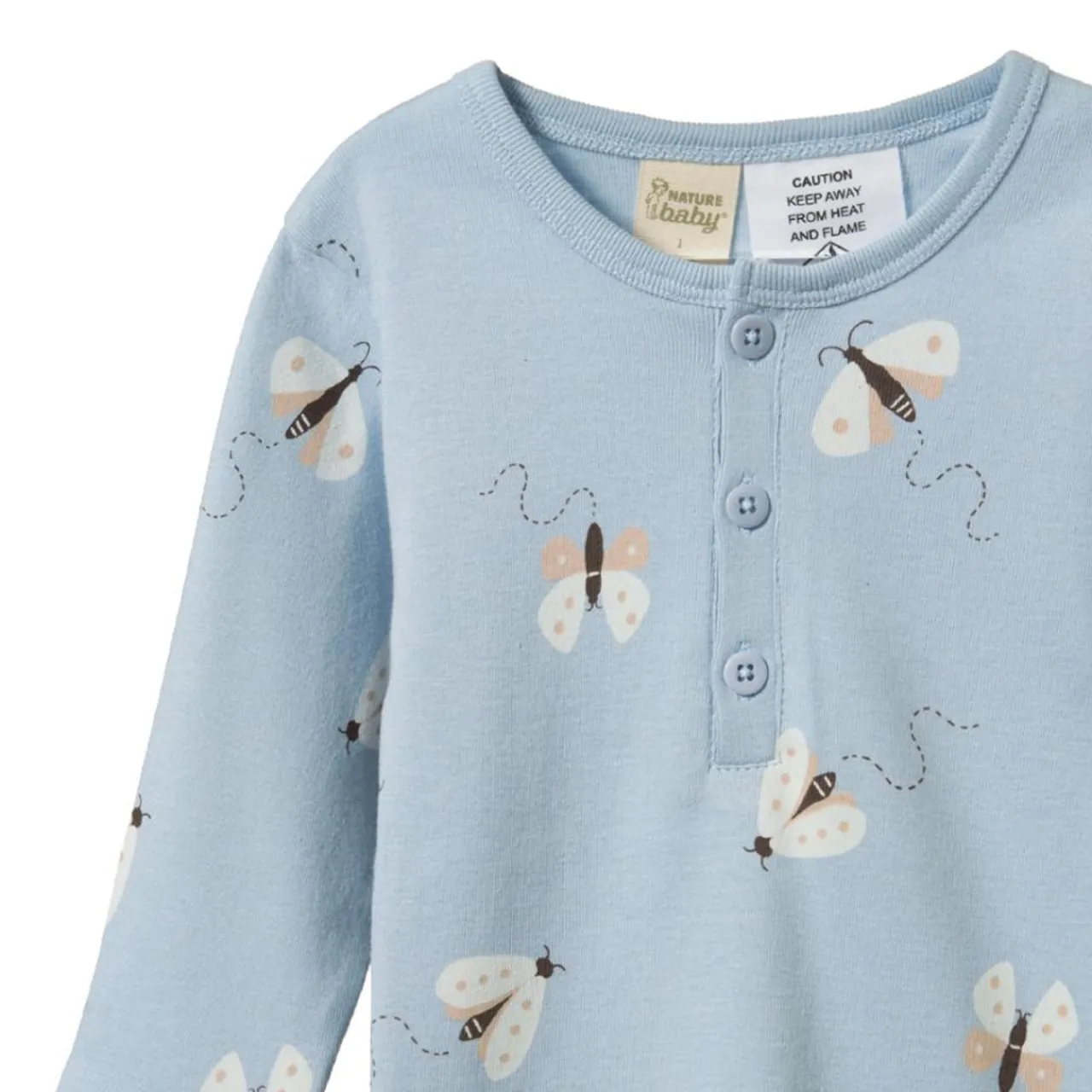 Nature Baby Long Sleeve Rib Pyjamas Outlet