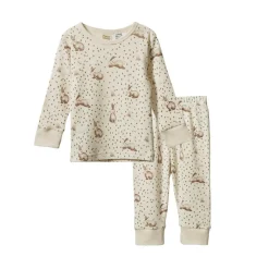 Nature Baby Long Sleeve Rib Pyjamas Outlet
