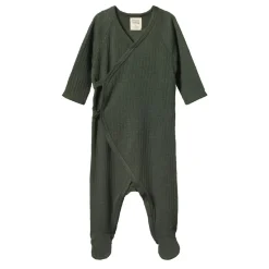 Nature Baby Merino Kimono Pointelle Stretch & Grow Clearance