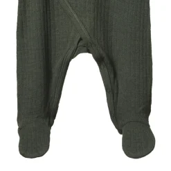 Nature Baby Merino Kimono Pointelle Stretch & Grow Clearance