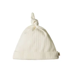 Nature Baby Merino Pointelle Knotted Beanie Fashion