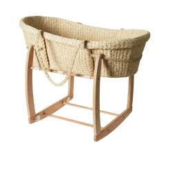 Nature Baby Moses Basket Rocking Stand New