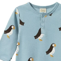 Nature Baby Organic Cotton Henley Pyjama Suit Sale