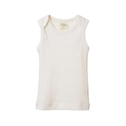 Nature Baby Organic Cotton Pointelle Singlet Natural Online