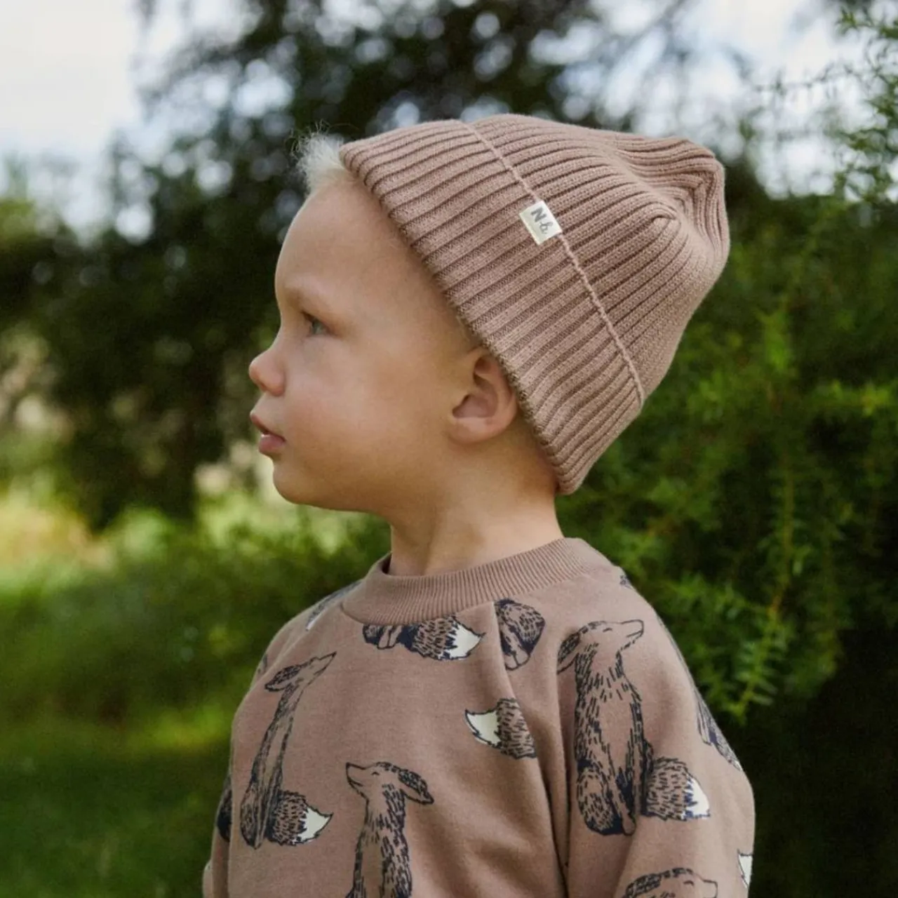 Nature Baby Organic Cotton Forest Beanie Best