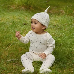 Nature Baby Pointelle Footed Romper New