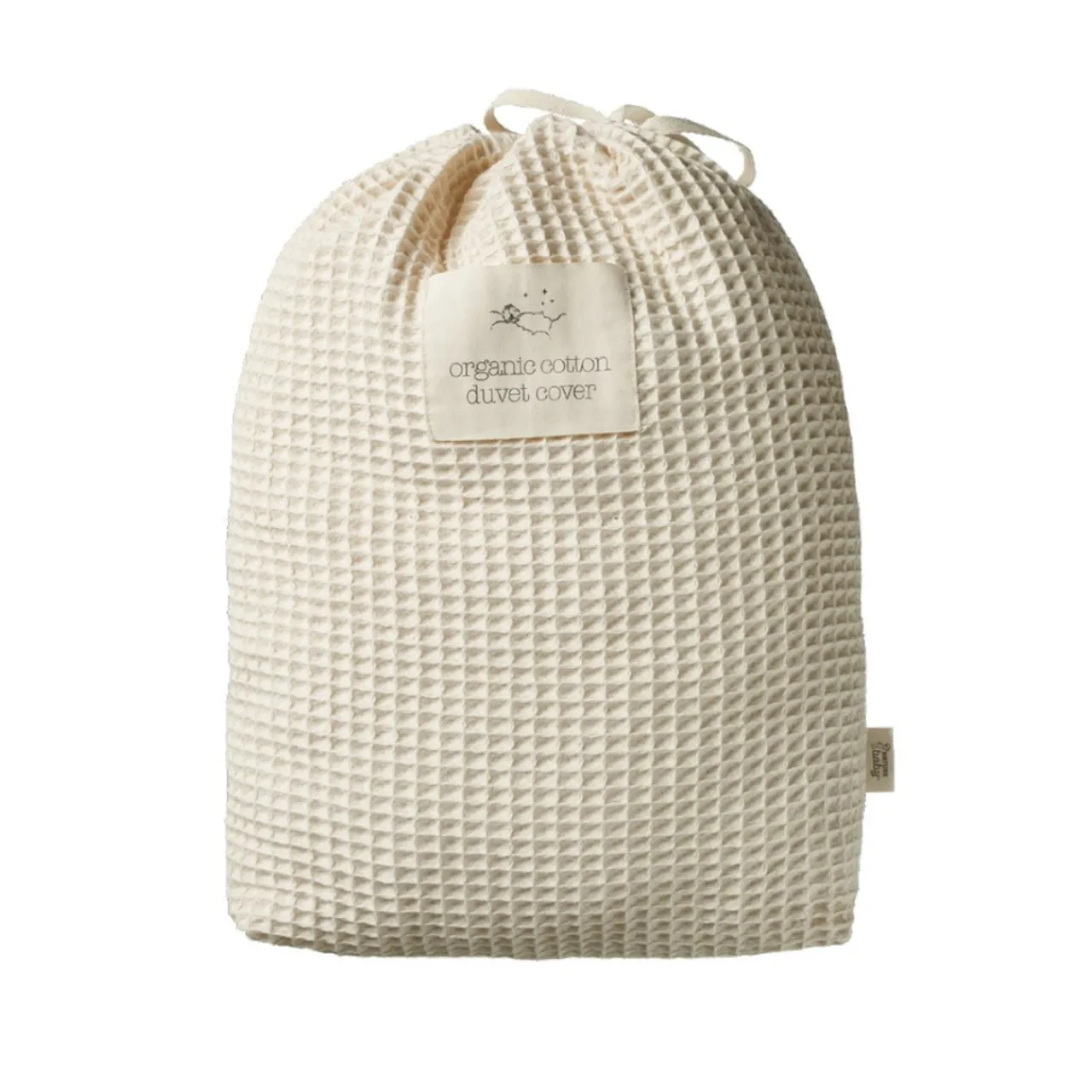 Nature Baby Waffle Duvet Cover Natural Hot