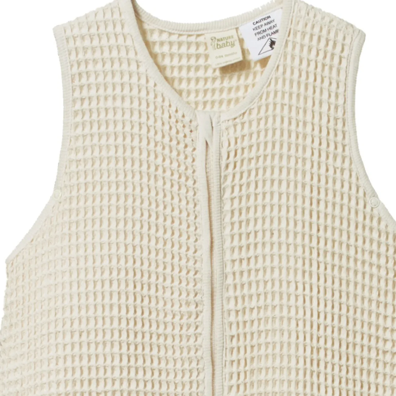 Nature Baby Waffle Sleeping Bag Natural Best