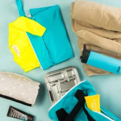 Nestling Neon by Double Pocket Wet Bag Hot