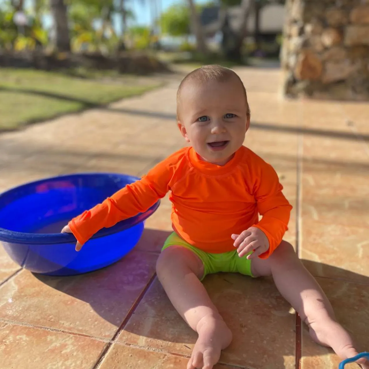 Nestling Neon by UPF50+ Swim Shorts Clearance