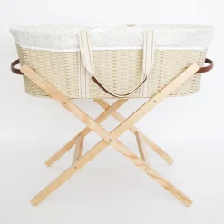 Nestling Moses Basket Natural Online