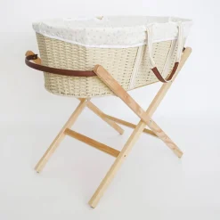 Nestling Moses Basket Natural Online