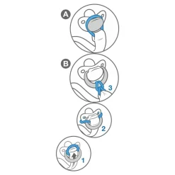 Nuk Soother Band Hot