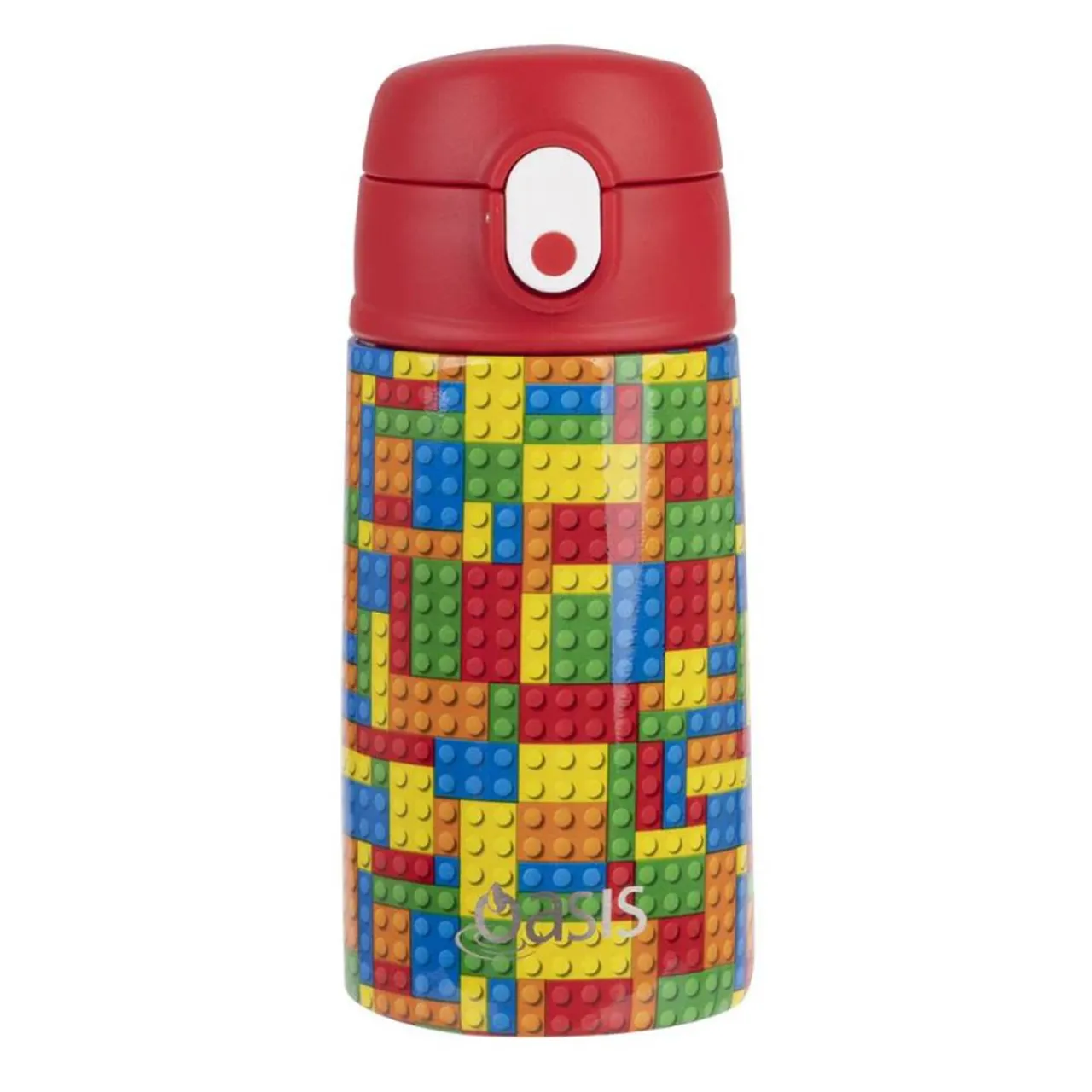 Oasis Stainless Steel Kids Drink Bottle 400ml Hot