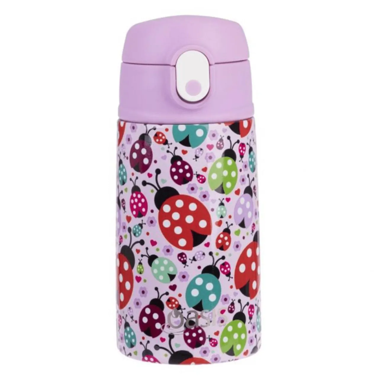 Oasis Stainless Steel Kids Drink Bottle 400ml Hot