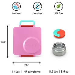 OmieBox Thermal Hot & Cold Lunchbox v2 Clearance