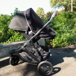 SnoozeShade Original Buggy Blackout Shade Cover - Steel Trim Best