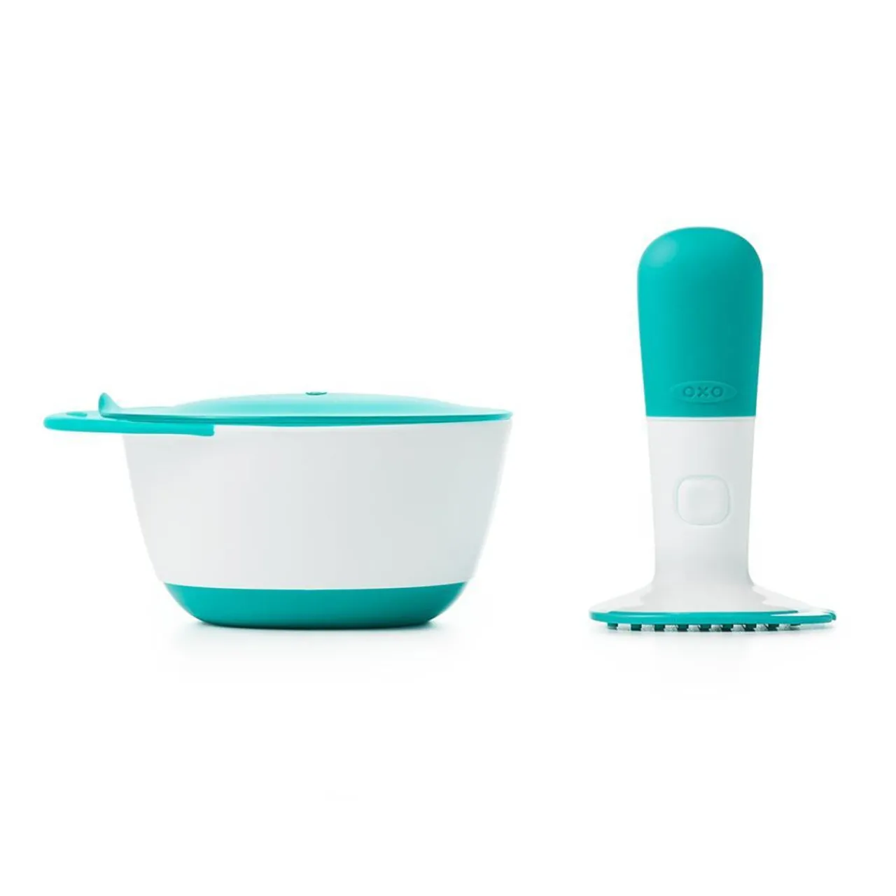 OXO Tot Baby Food Masher Teal New