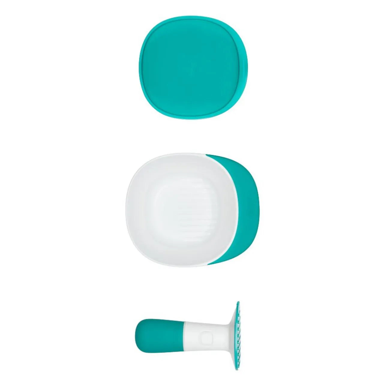 OXO Tot Baby Food Masher Teal New