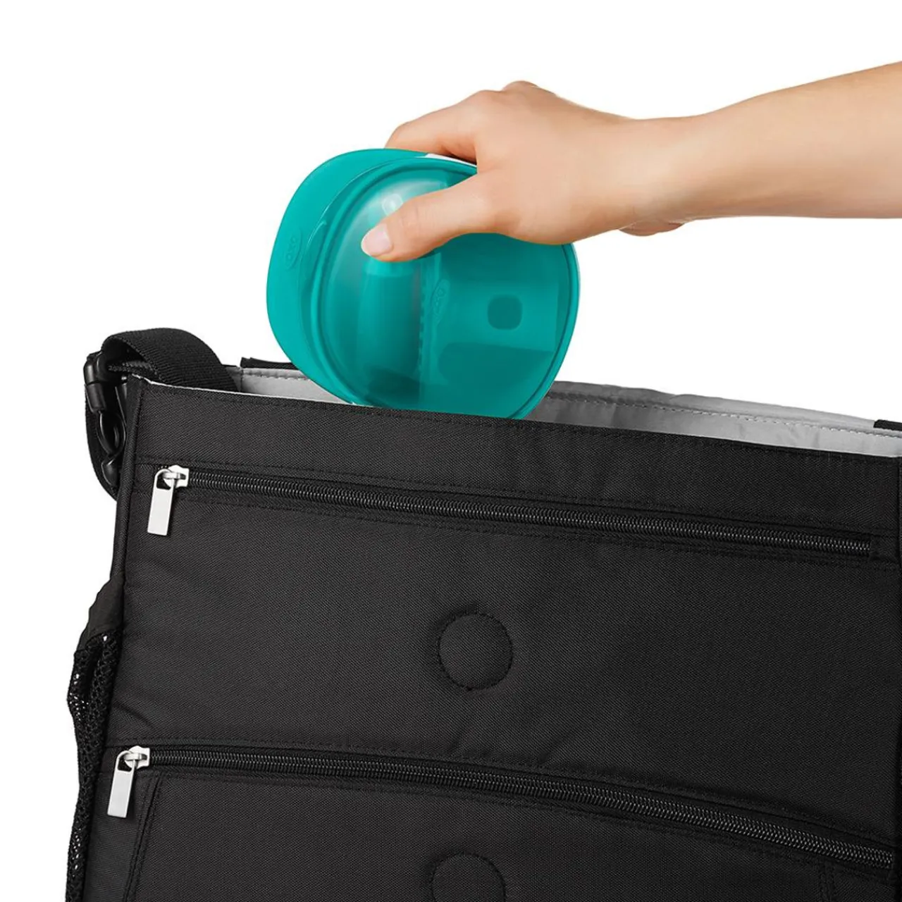 OXO Tot Baby Food Masher Teal New