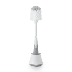 OXO Tot Bottle Brush with Detail Cleaner & Stand Grey Hot