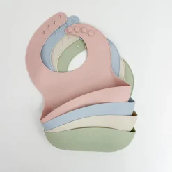 Petite Eats Silicone Baby Bib Large Best