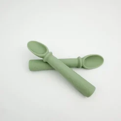 Petite Eats Silicone Baby Spoons 2pk Fashion