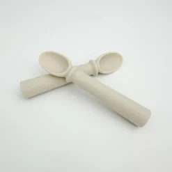 Petite Eats Silicone Baby Spoons 2pk Fashion