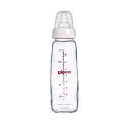 Pigeon Baby Pigeon - Peristaltic Nipple Nursing Glass Bottle Best