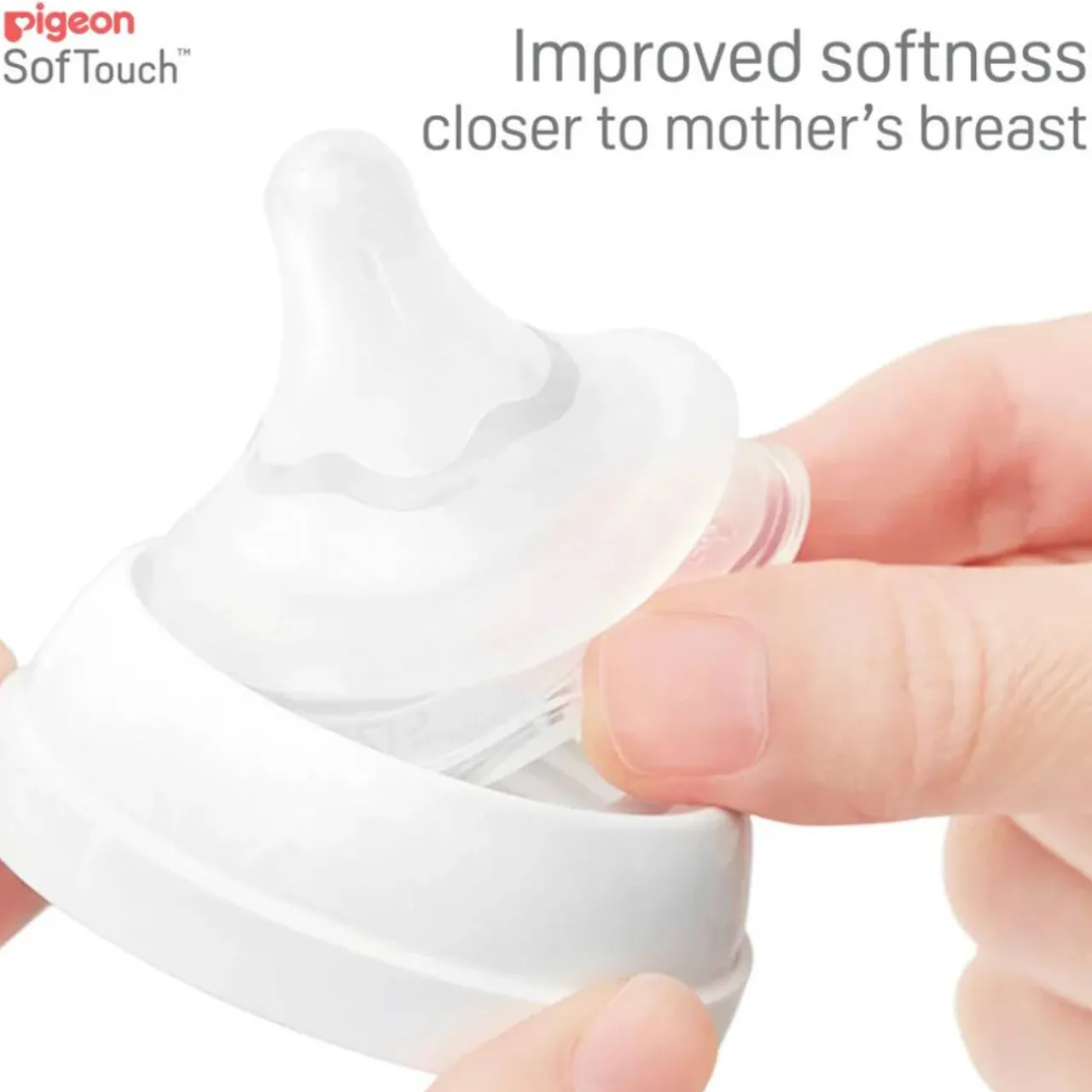 Pigeon Baby Pigeon SoftTouch Wide Neck Bottle PP New