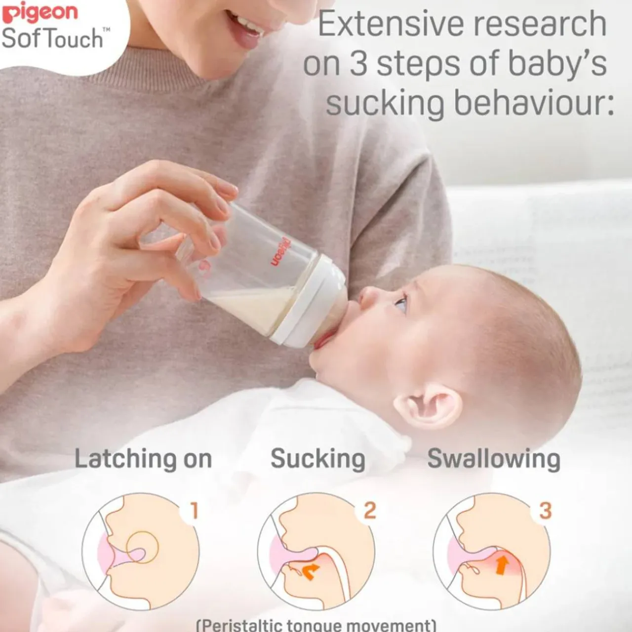 Pigeon Baby Pigeon SoftTouch Wide Neck Bottle Glass Best