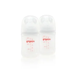 Pigeon Baby Pigeon SoftTouch Wide Neck Bottle PP Twin Pack Fashion