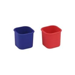 PlanetBox Lunchbox Pods - Launch/Shuttle 2 pack - Red & Blue Fashion