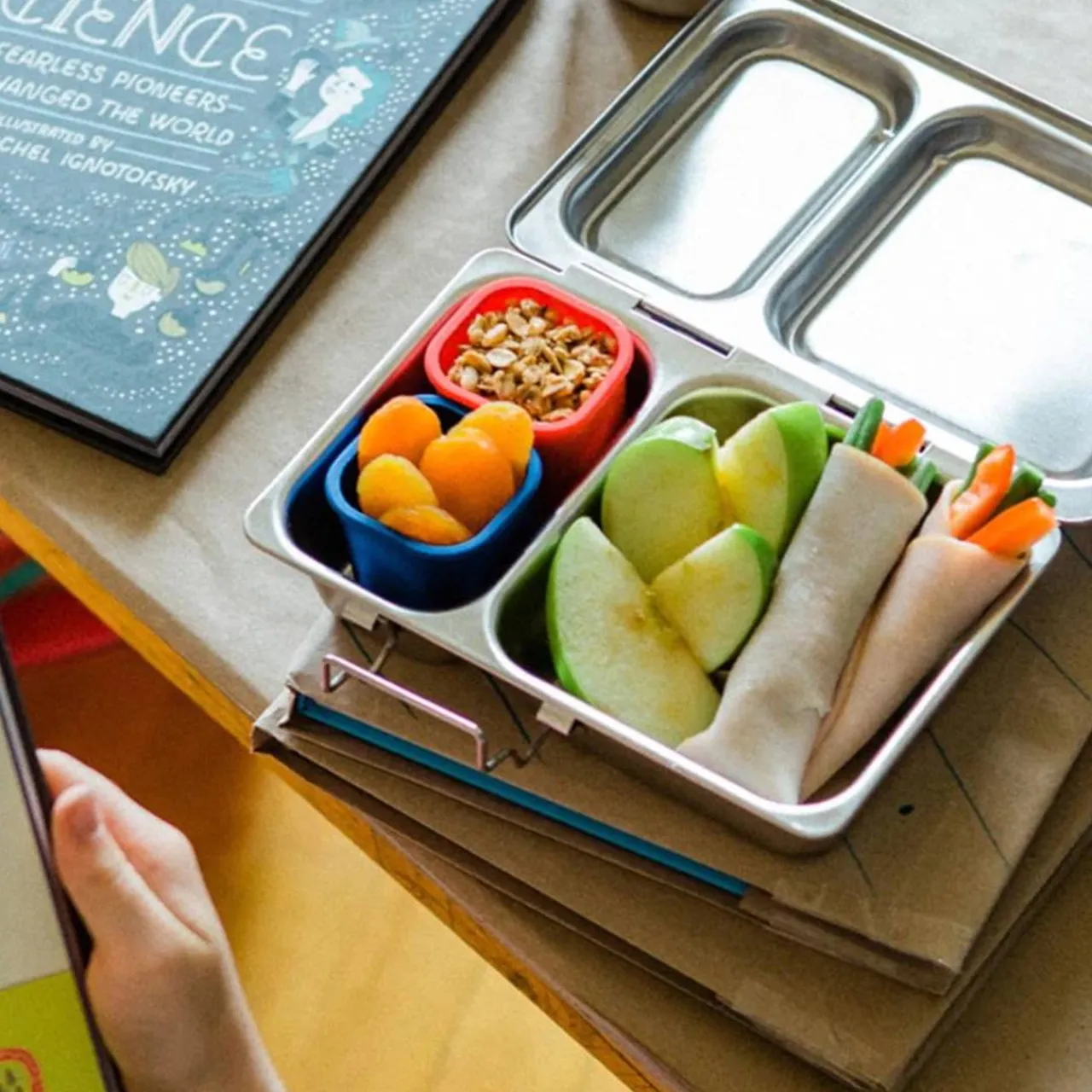 PlanetBox Lunchbox Pods - Launch/Shuttle 2 pack Tropical Hot