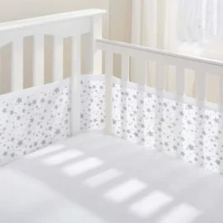 BreathableBaby Print Breathable Mesh Cot Liner - 4 Sides Online