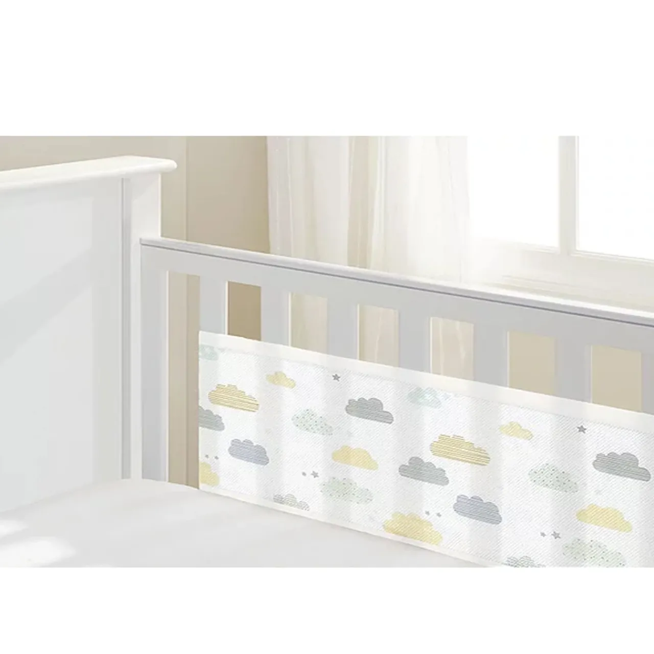 BreathableBaby Print Breathable Mesh Cot Liner - 4 Sides Online
