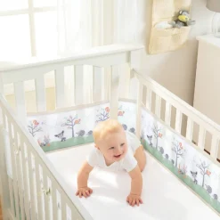 BreathableBaby Print Breathable Mesh Cot Liner - 4 Sides Online
