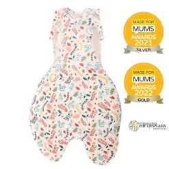 Purflo 2.5 tog Swaddle to Sleep Bag - All Seasons Hot